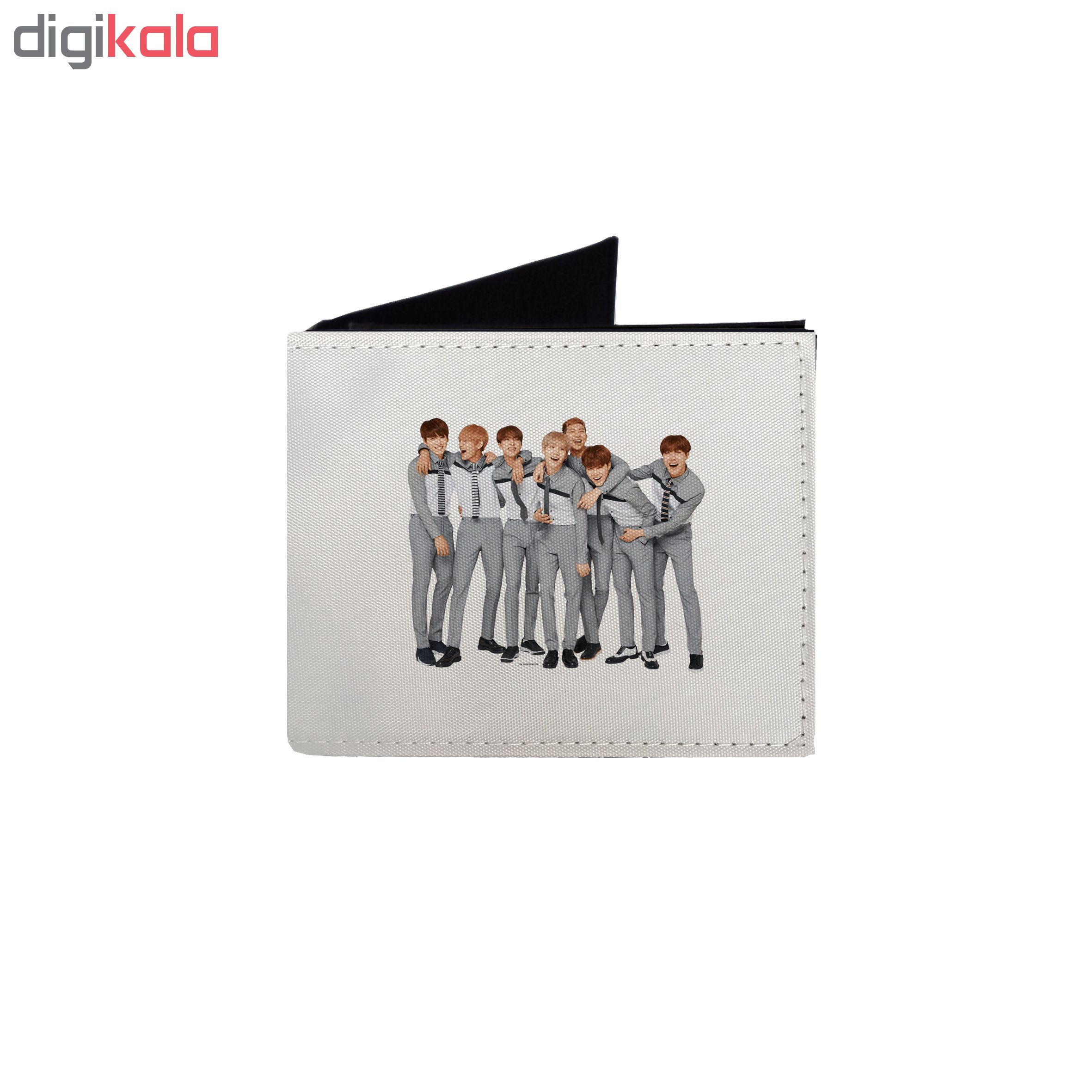 کیف پول طرح bts مدل kp56