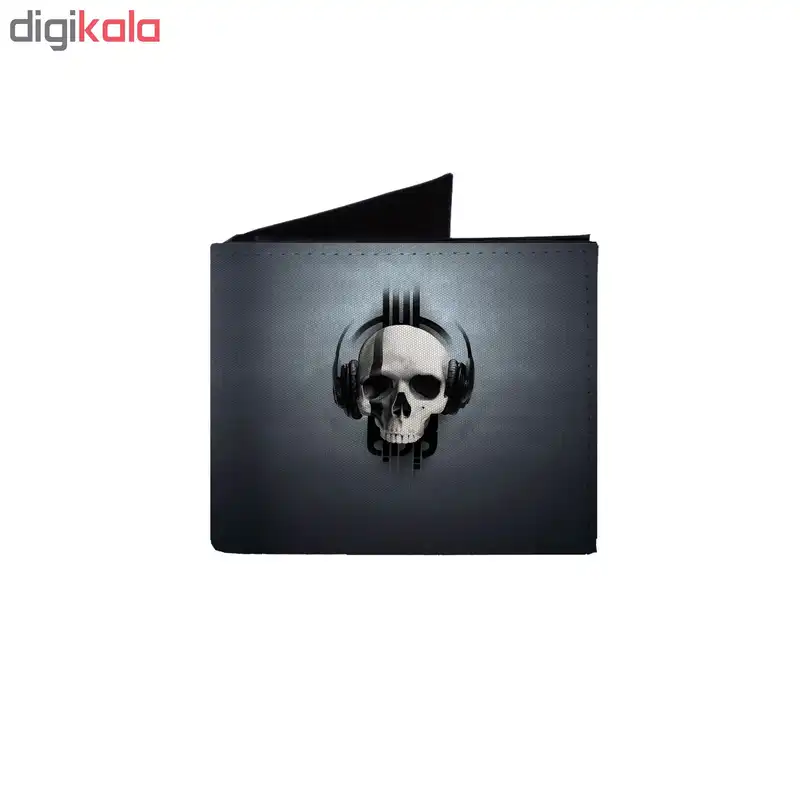 کیف پول طرح اسکلت مدل kp63