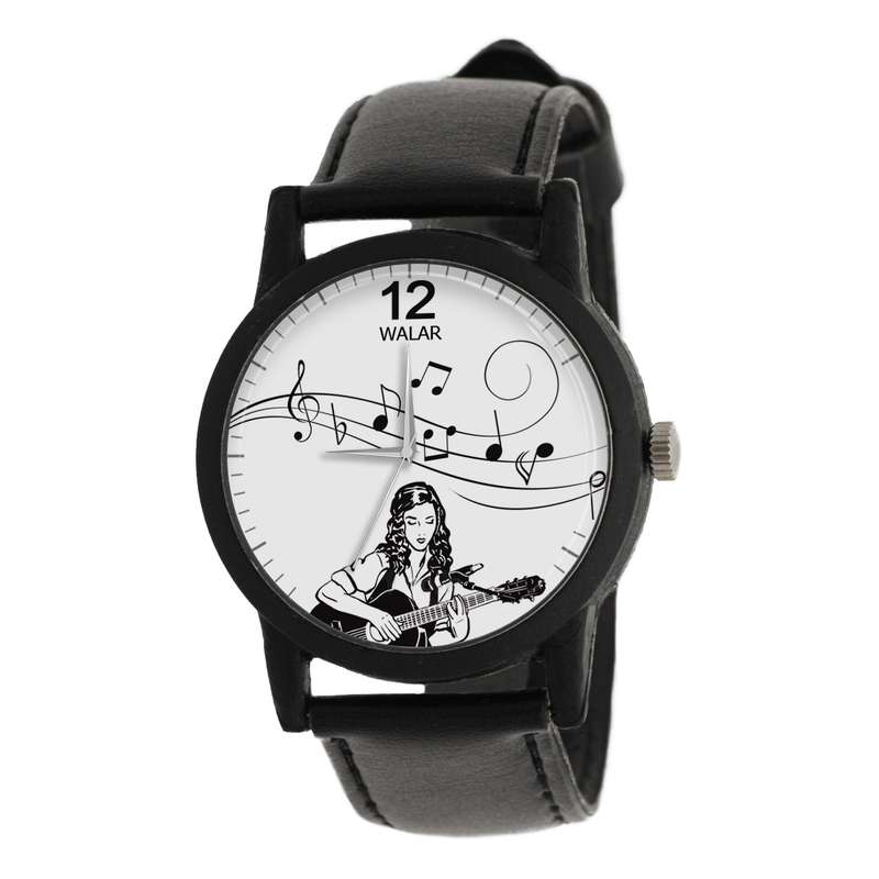 ساعت مچی عقربه ای زنانه والار طرح موسیقی مدل LF1331