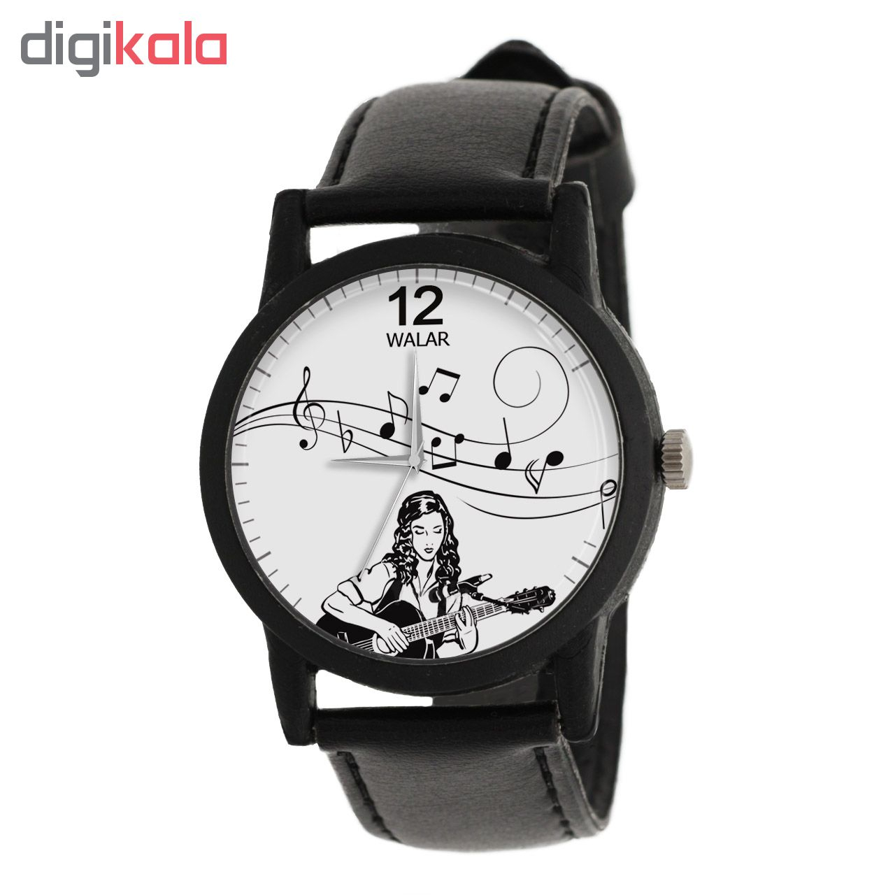 ساعت مچی عقربه ای زنانه والار طرح موسیقی مدل LF1331