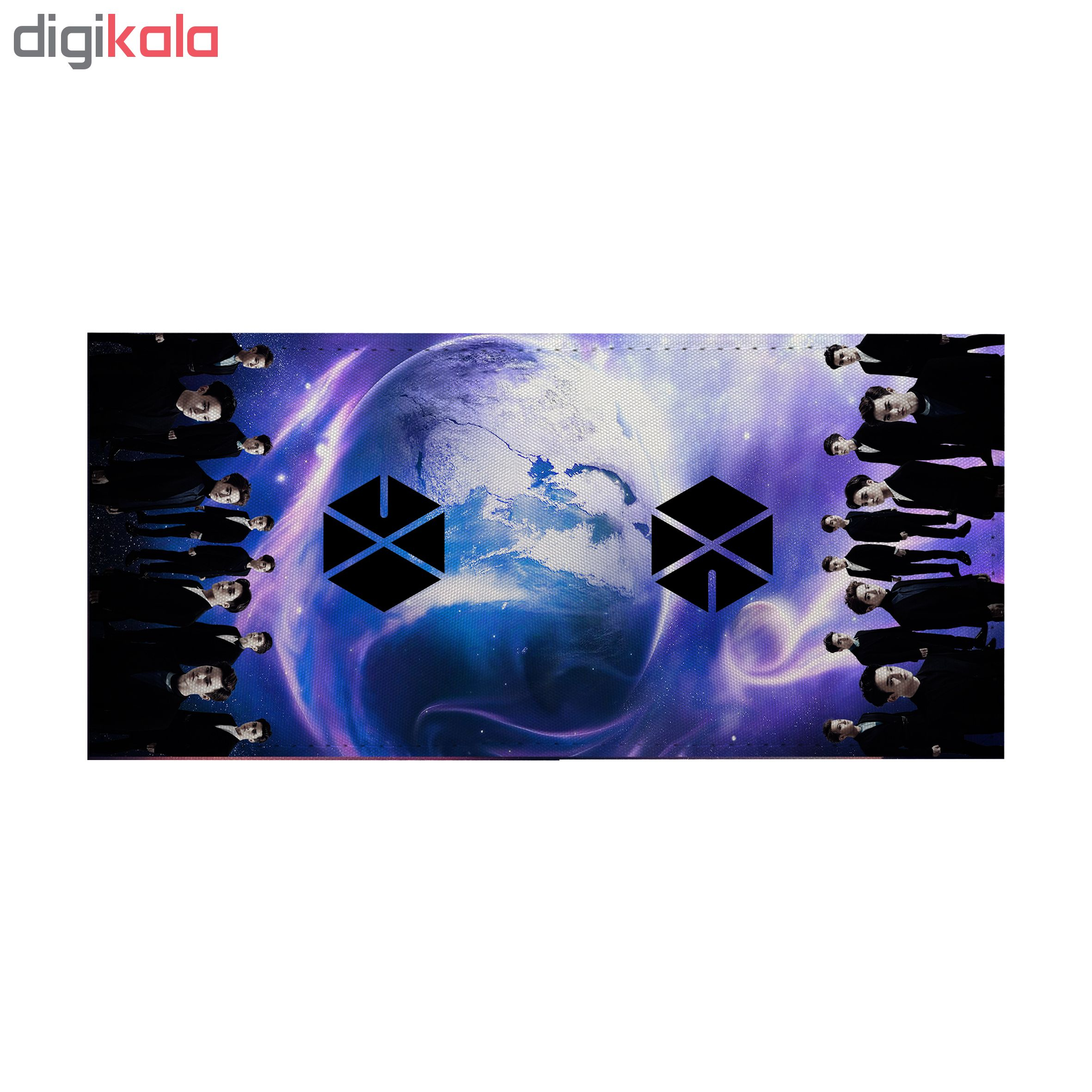 کیف پول طرح exo مدل kp73