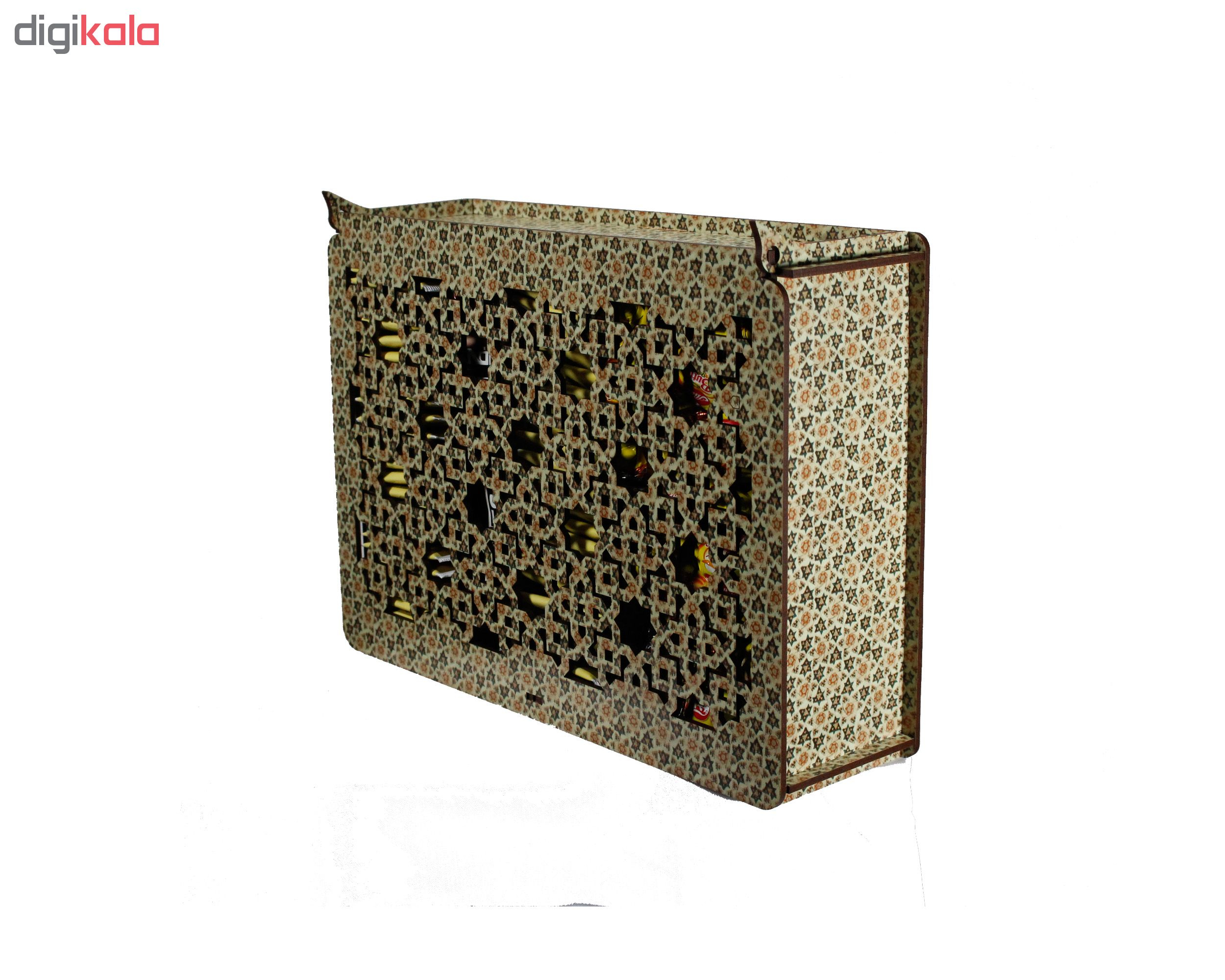 شکلات خوری خاتم کاری مدل زیتون کد 04