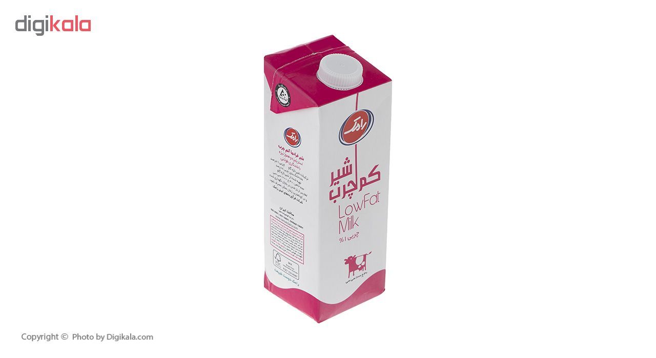 شیر کم چرب رامک حجم 1 لیتر