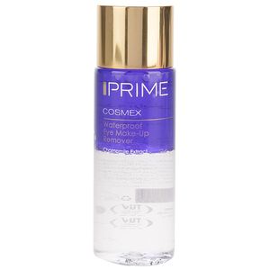 محلول پاک کننده آرایش دو فاز چشم پرایم مدل Cosmex حجم 100 میلی لیتر