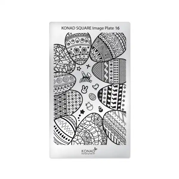 شابلون طراحی ناخن کناد کد 16