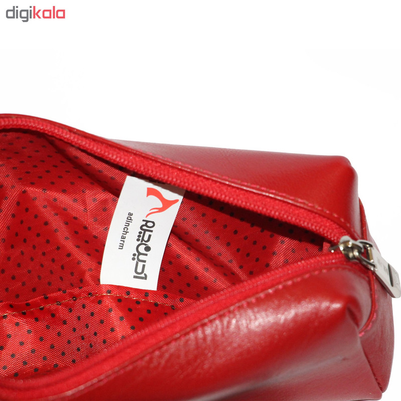 کیف لوازم آرایشی زنانه چرم بارز مدل DM29.3