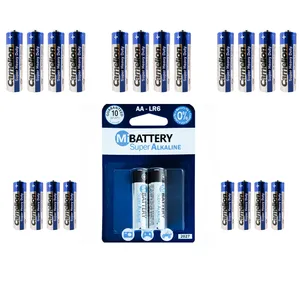 باتری قلمی و نیم قلمی کملیون مدل Super Heavy Duty بسته 20 عددی به همراه 2 عدد باتری قلمی می
