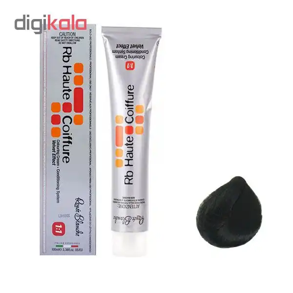 رنگ مو رنه بلانش سری coiffure شماره 3C حجم 100 میلی لیتر رنگ قهوه ای دودی تیره