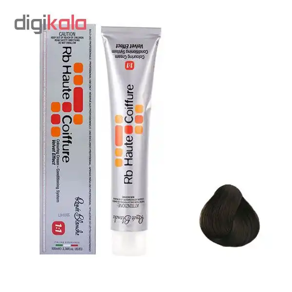 رنگ مو رنه بلانش سری coiffure شماره 3N حجم 100 میلی لیتر رنگ قهوه ای