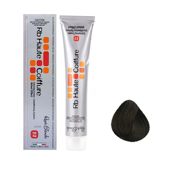 رنگ مو رنه بلانش سری coiffure شماره 4.4T حجم 100 میلی لیتر رنگ قهوه ای تنباکویی