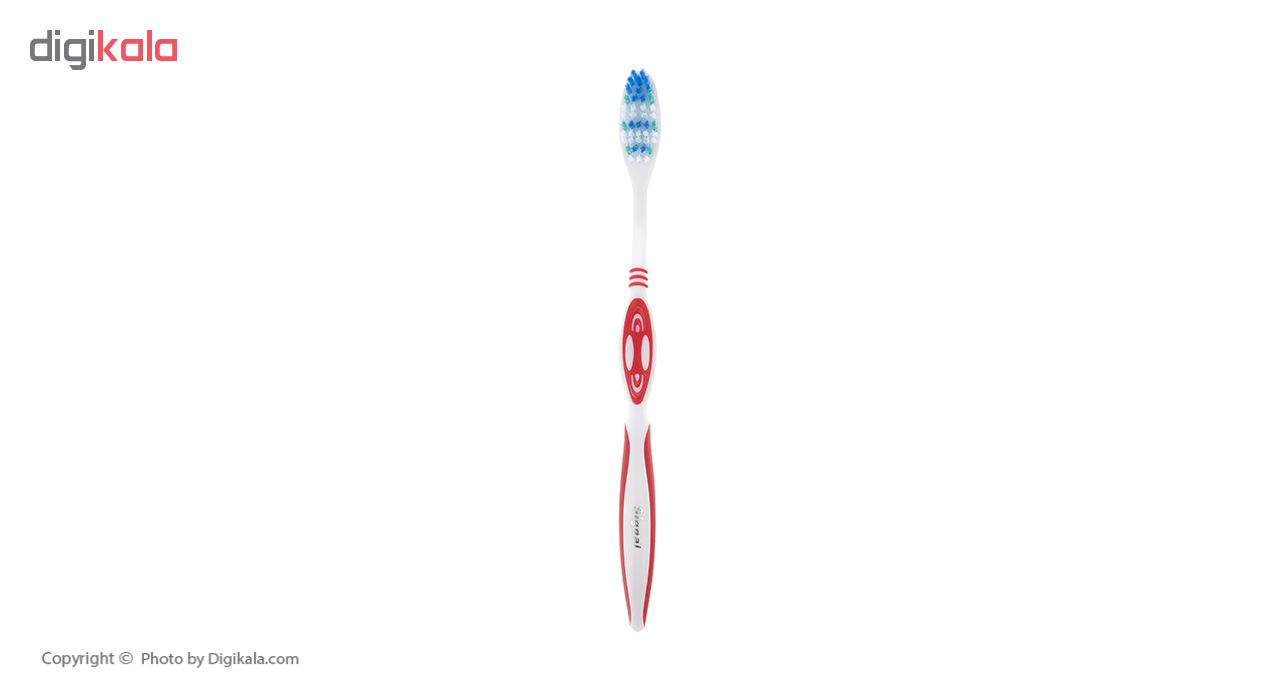 مسواک سیگنال مدل Anti Plaque Action با برس متوسط بسته 4 عددی