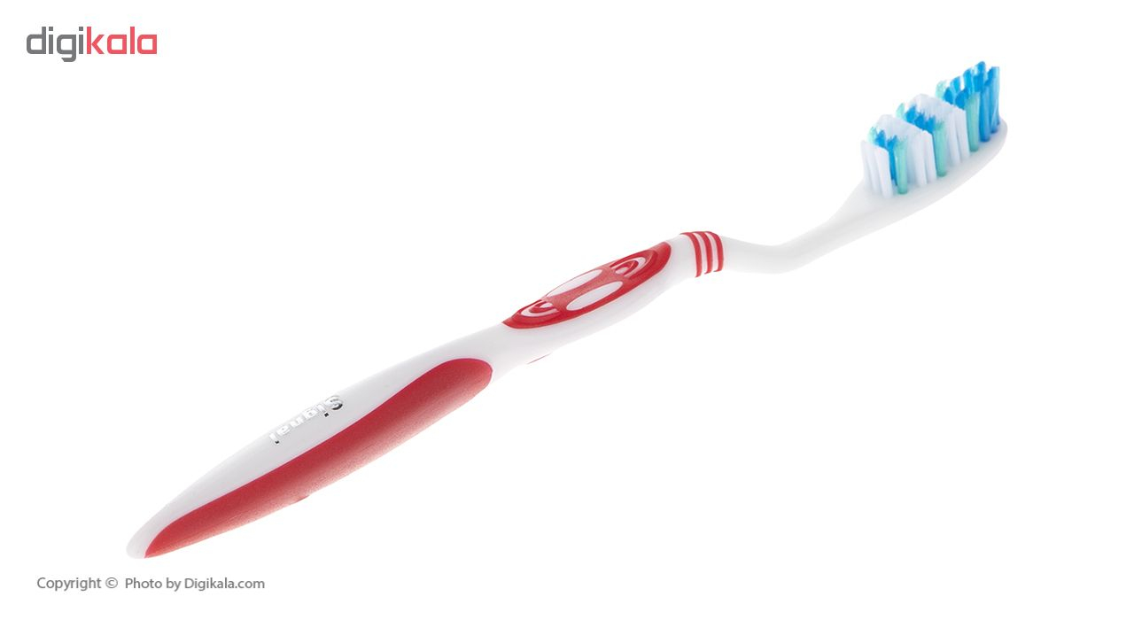 مسواک سیگنال مدل Anti Plaque Action با برس متوسط بسته 4 عددی