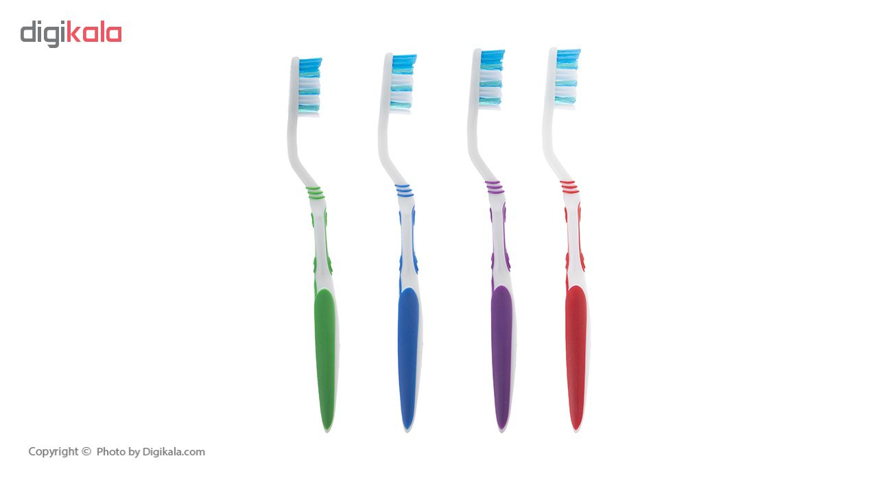 مسواک سیگنال مدل Anti Plaque Action با برس متوسط بسته 4 عددی