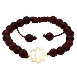 دستبند نقره زنانه طرح جانا کد 2706