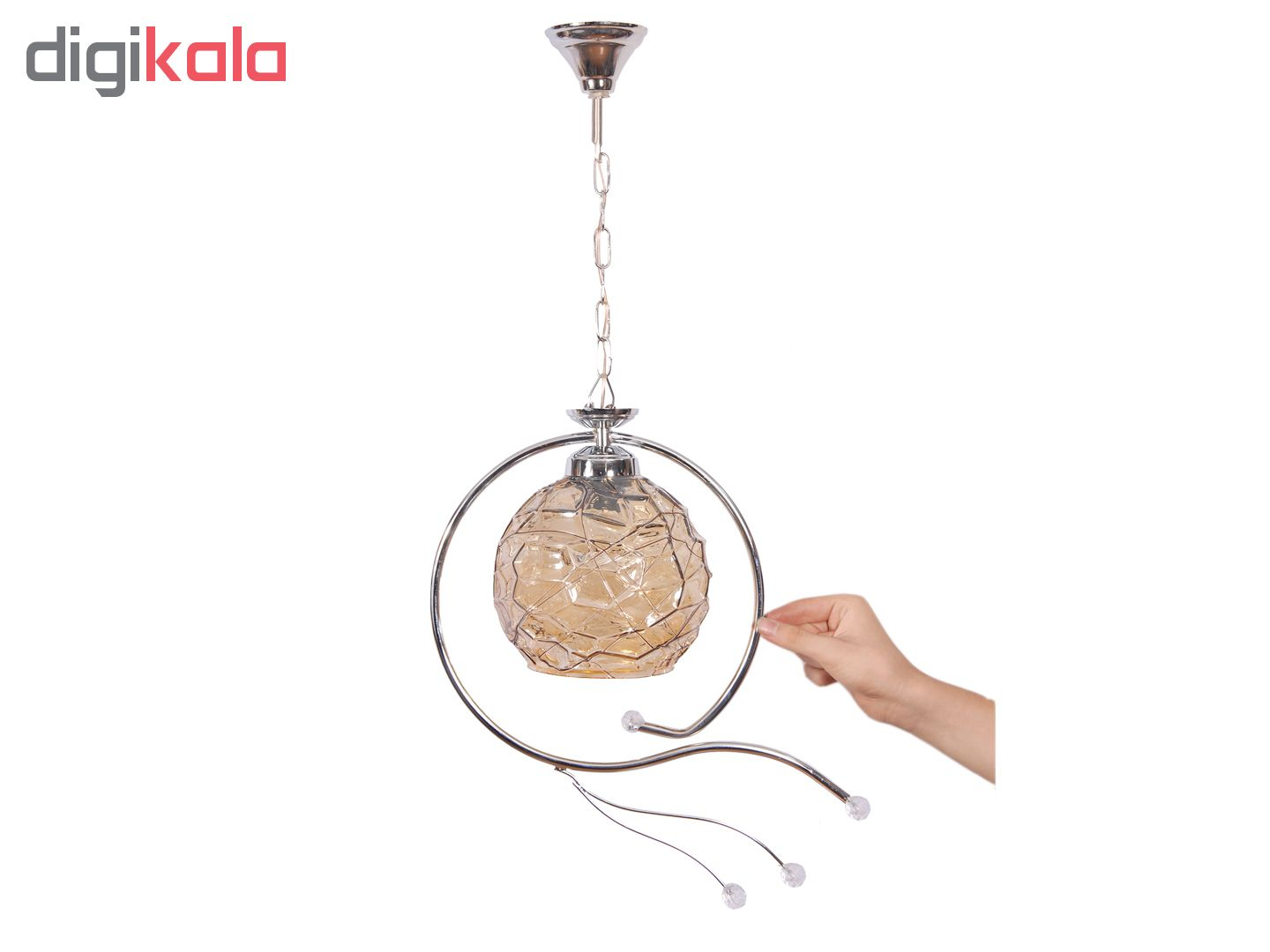 چراغ آویز سهیل مدل قو C6