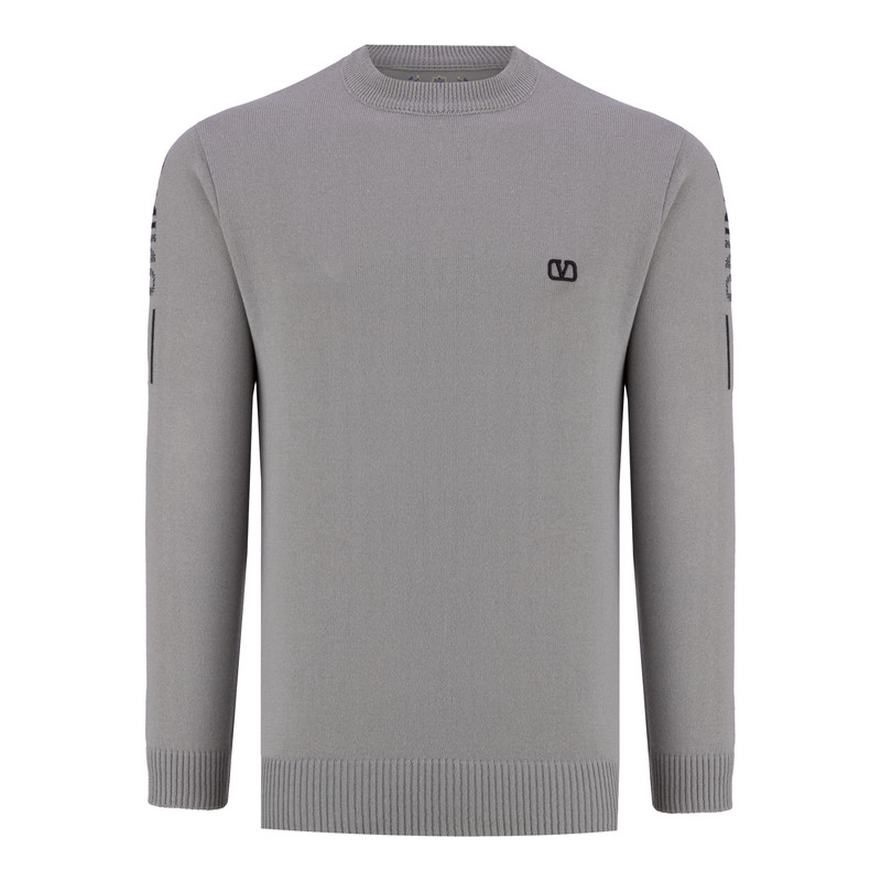 پلیور یقه گرد مردانه مدل Mk1
