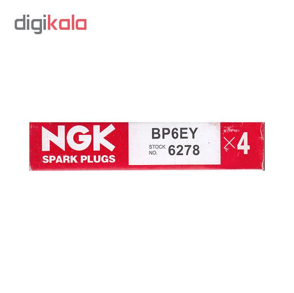 شمع خودرو ان جی کی مدل BP6EY 6278 بسته 4 عددی