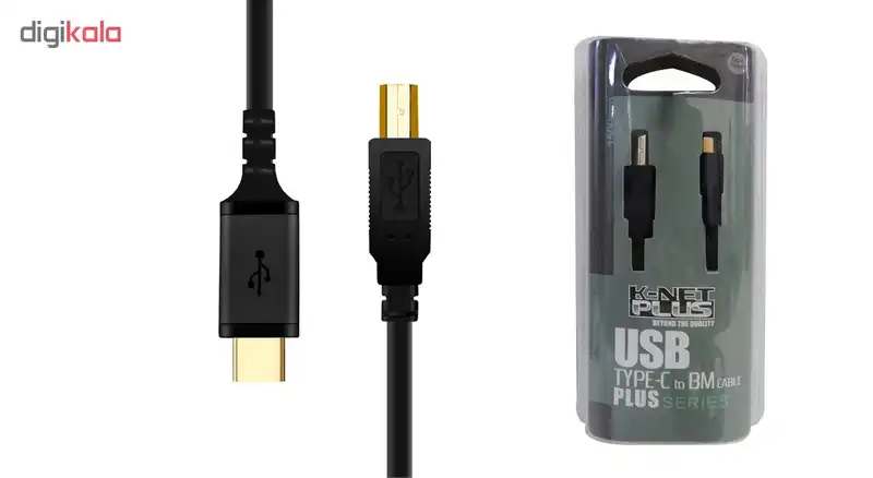 کابل پرینتر کی نت پلاس مدل KP-C2005 طول 1.5 متر