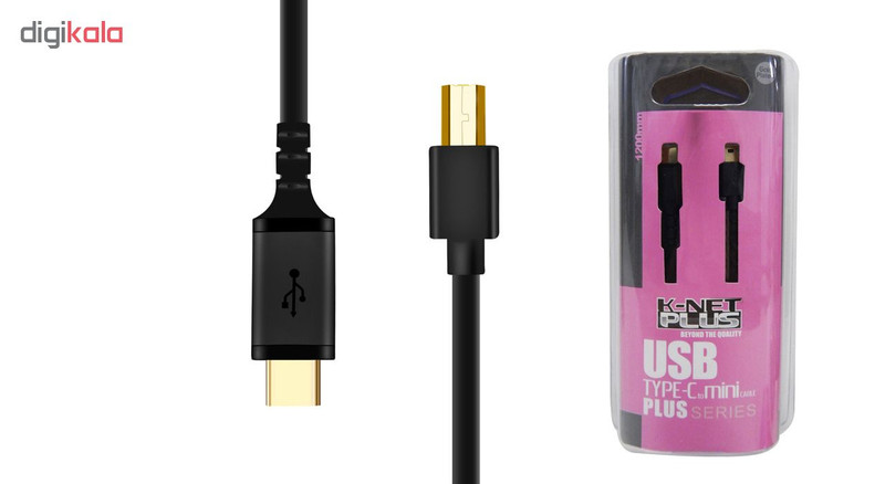 کابل miniUSB کی نت پلاس مدل KP-C2007 طول 1.2 متر