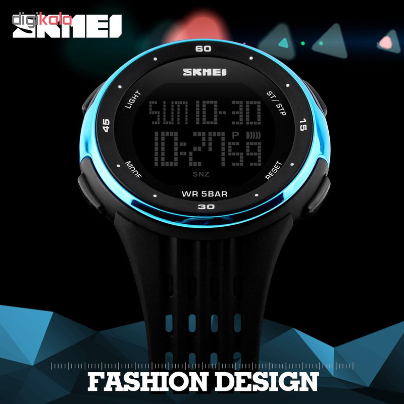 ساعت مچی دیجیتال مردانه اسکمی مدل 1219-B ساعت مچی دیجیتال مردانه اسکمی مدل 1219-B