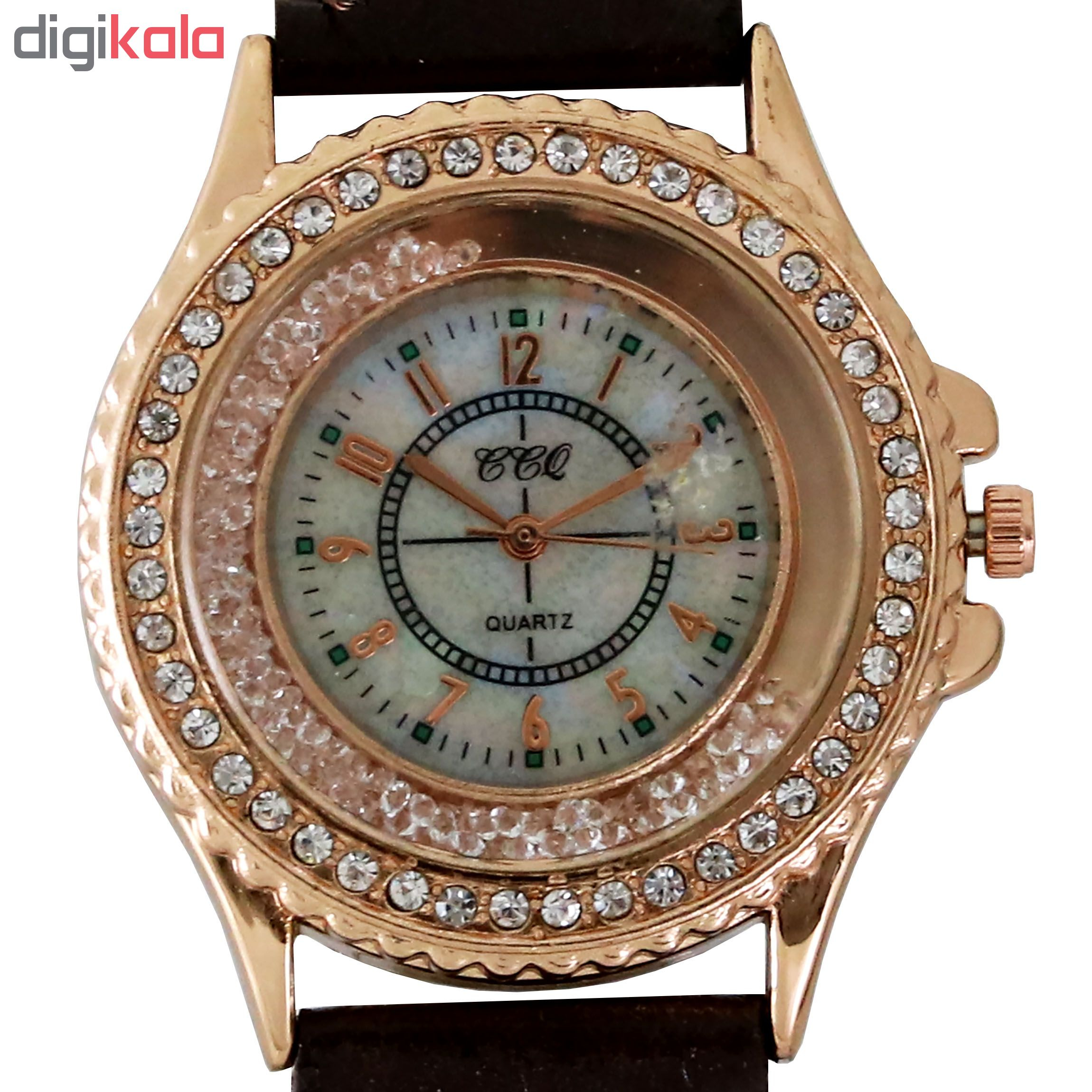 ساعت مچی عقربه ای زنانه جی جی سی کد mw744