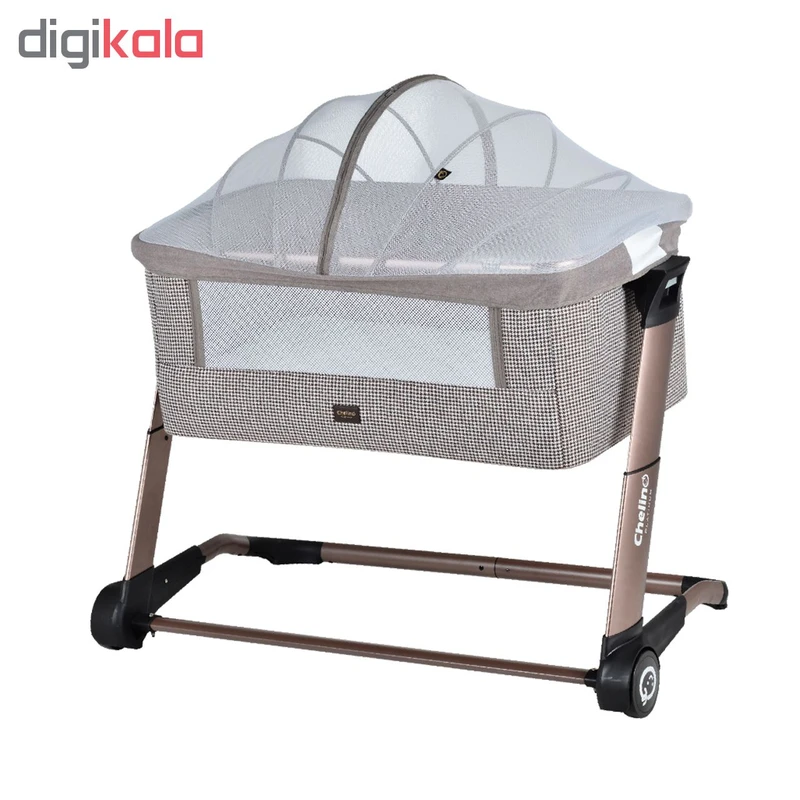 عکس شماره 10 : تخت کنار مادر چلینو پلاتینیوم مدل lunar