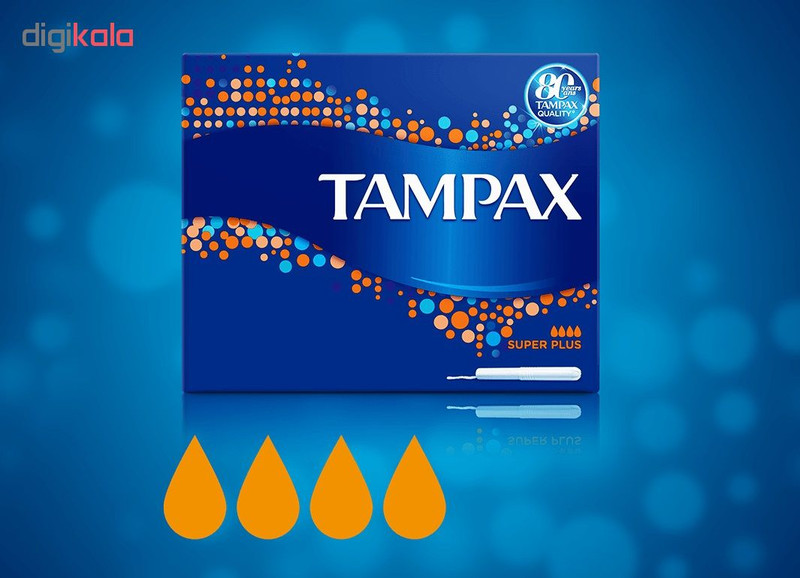 تامپون تامپکس مدل Super Plus بسته 20 عددی