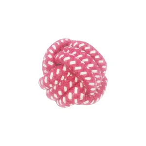 اسباب بازی سگ مدل Rope Ball قطر 9 سانتی متر