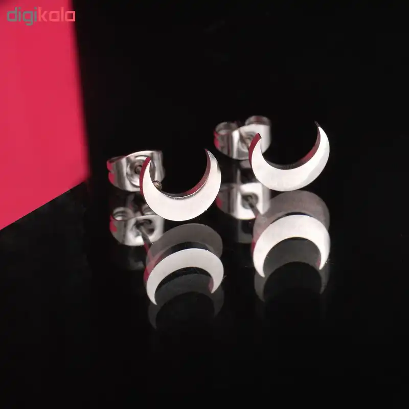 گوشواره زنانه طرح ماه کد GO1304