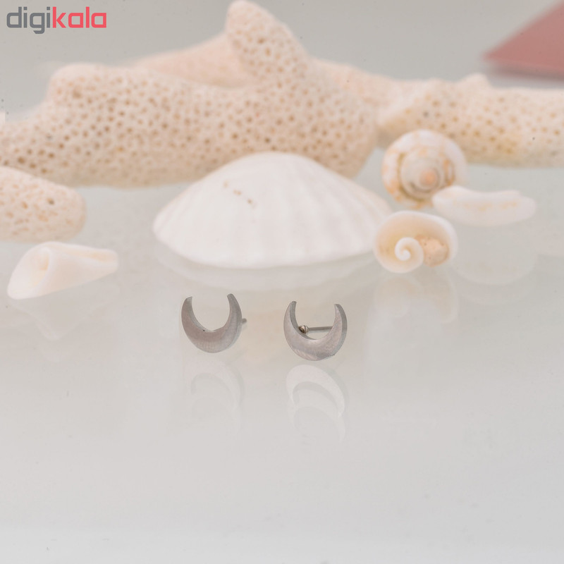 گوشواره زنانه طرح ماه کد GO1304