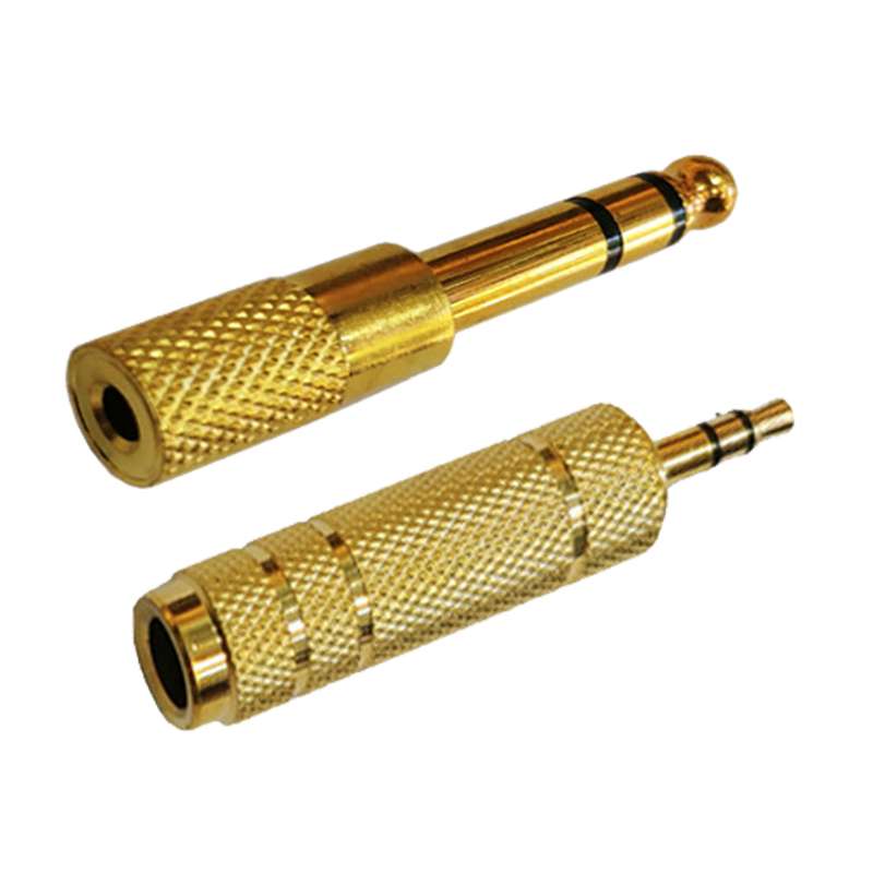 مبدل جک 6.3 به 3.5 استریو مدل T9234 مجموعه 2 عددی