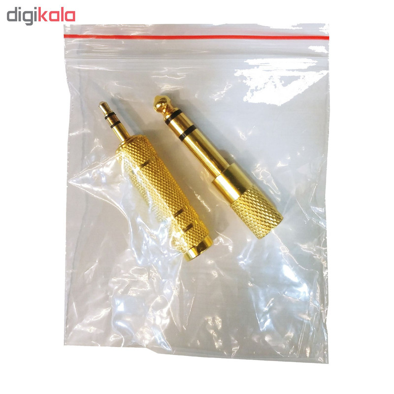 مبدل جک 6.3 به 3.5 استریو مدل T9234 مجموعه 2 عددی