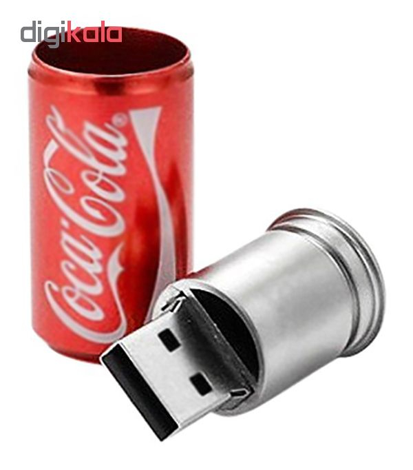 فلش مموری طرح کوکاکولا مدل UM-024 ظرفیت 32 گیگابایت