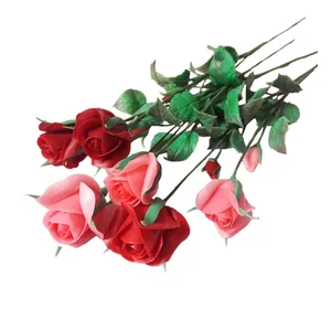 گل مصنوعی مدل گل رز کد 8099