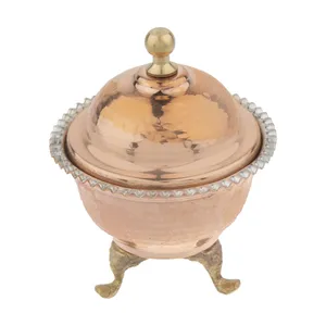 قندان مسی طرح مقرنس کد JCM02