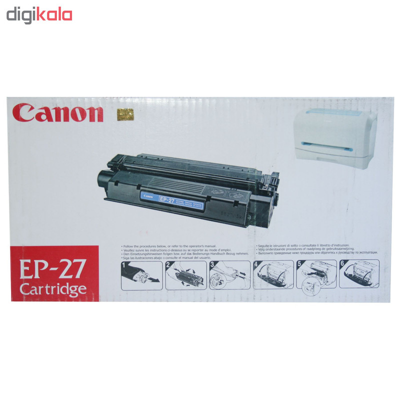 تونر مشکی کانن مدل EP-27