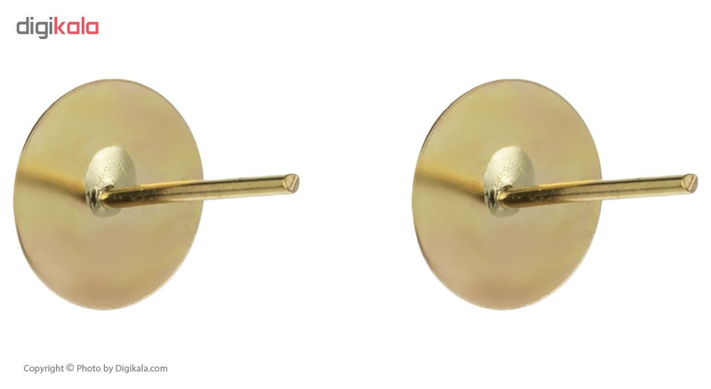 نیم ست طلا 18 عیار زنانه طرح دایره کد S3-001