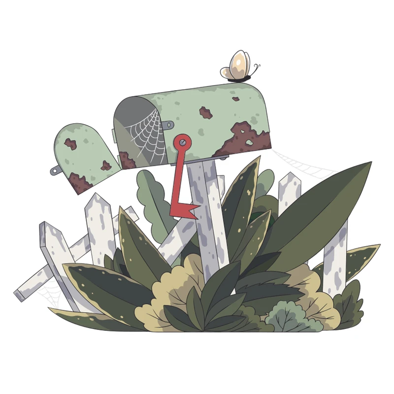 استیکر طرح باغچه کد STP816