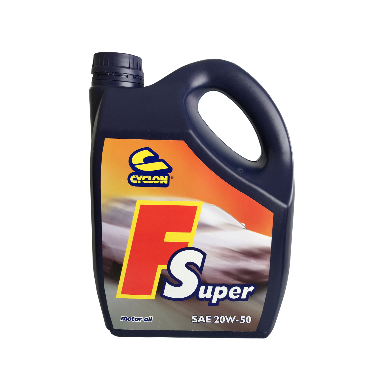 روغن موتور خودرو سایکلون مدل F super 20w50  حجم4000 میلی لیتر