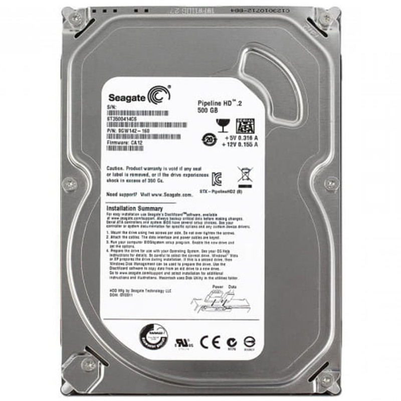 هارد دیسک اینترنال سیگیت مدل Pipeline HD2 ST3500414CS ظرفیت 500 گیگابایت