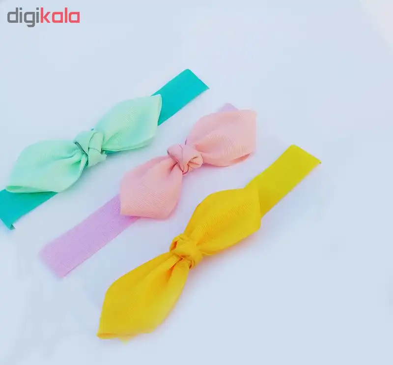 هدبند نوزاد مدل GM-19 مجموعه 3 عددی