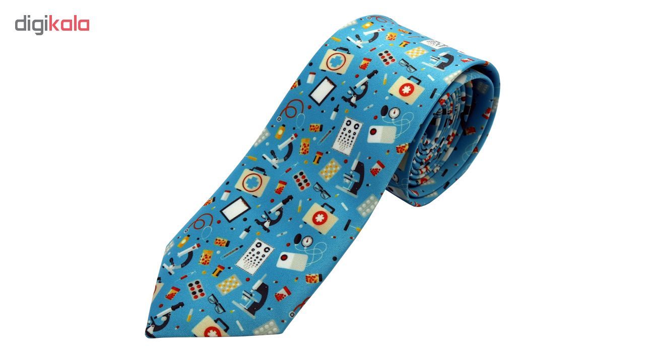 کراوات مردانه طرح پزشکی کد 102 -  - 2