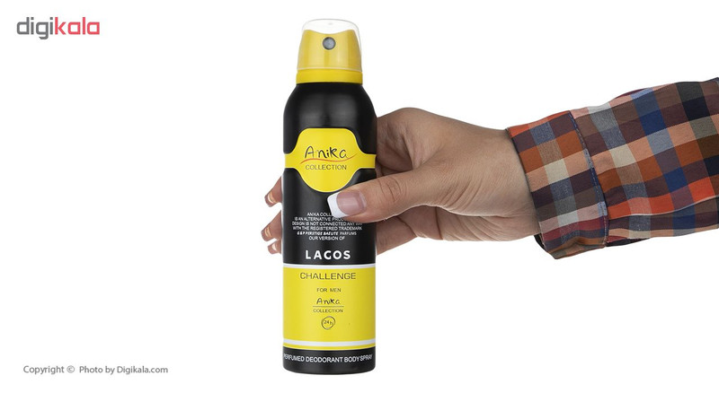 اسپری ضد تعریق مردانه آنیکا مدل Lagos حجم 200 میلی لیتر اسپری ضد تعریق مردانه آنیکا مدل Lagos حجم 200 میلی لیتر