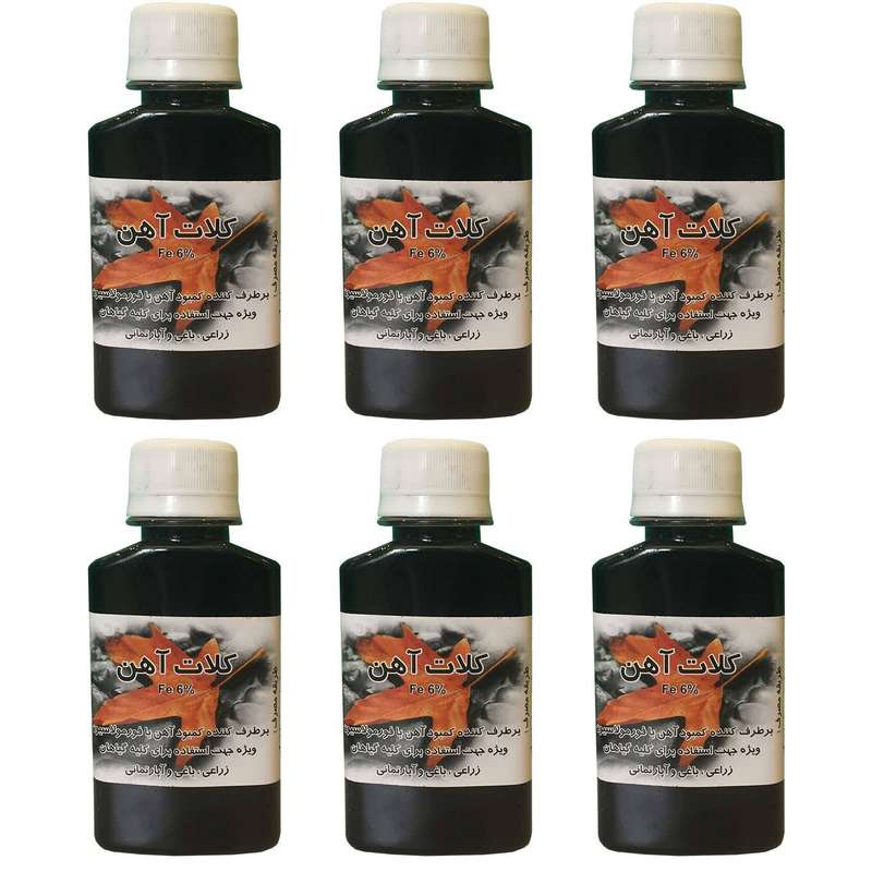 کود آهن مدل AK6 بسته 6 عددی