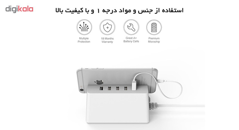 چندراهی برق اوریکو مدل ODC-2A5U-EU-V1