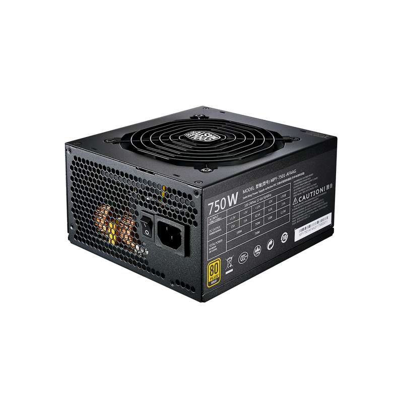 منبع تغذیه کامپیوتر کولر مستر مدل MWE 750 منبع تغذیه کامپیوتر کولر مستر مدل MWE 750
