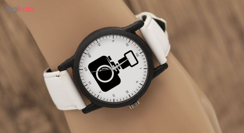 ساعت مچی عقربه ای طرح دوربین عکاسی مدل LF1365 ساعت مچی عقربه ای طرح دوربین عکاسی مدل LF1365