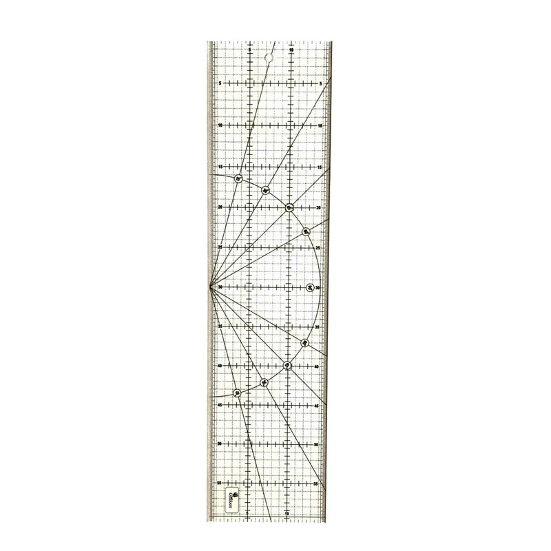 خط کش ۶۰ سانتی متری گلدون طرح الفا کد G 60*15
