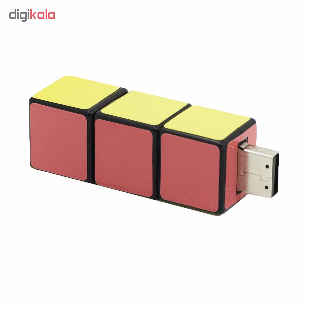 فلش مموری طرح مکعب روبیک مدل UP-014 ظرفیت 32 گیگابایت