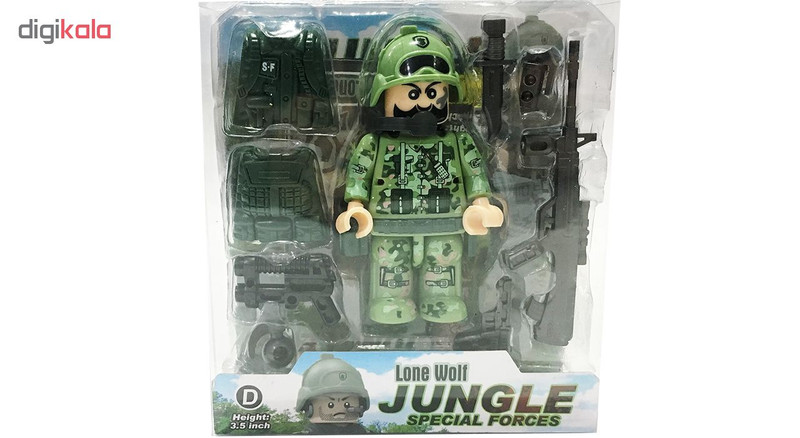 اسباب بازی جنگی دای طرح Lone Wolf مدل 36D